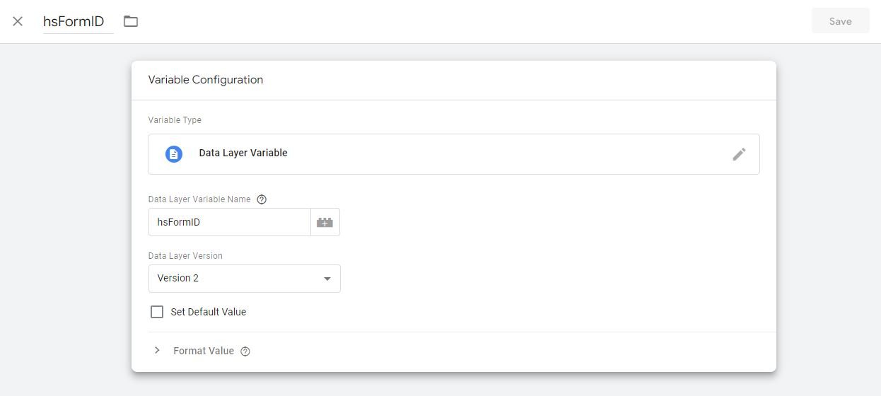 dataLayer variable in Google Tag Manager