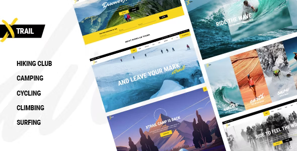 Xtrail - Extreme Sports and Outdoors WordPress Theme