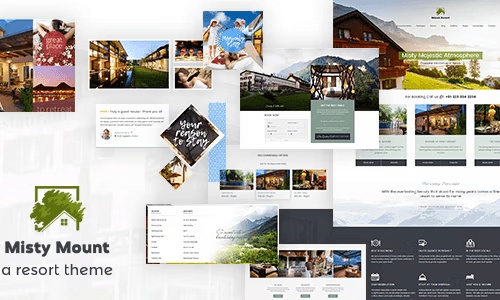 Mount Resort & Hotel WordPress Theme